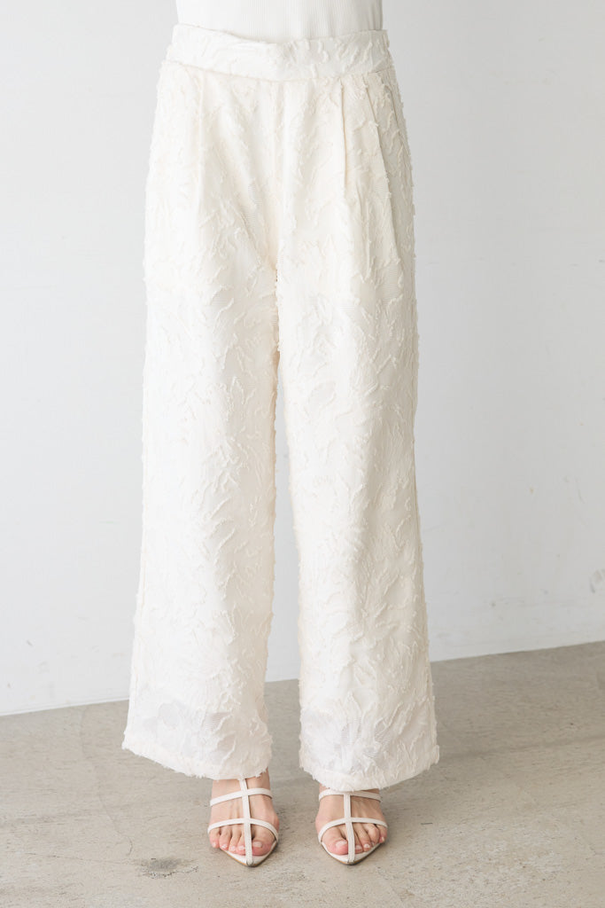 FRAY I.D｜フリンジジャガードパンツ | Rakuten Fashion(楽天