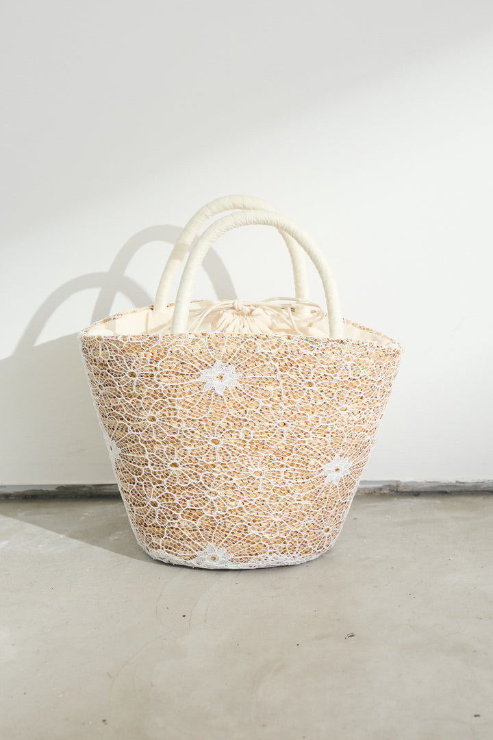 [予約]レースデザインカゴBAG