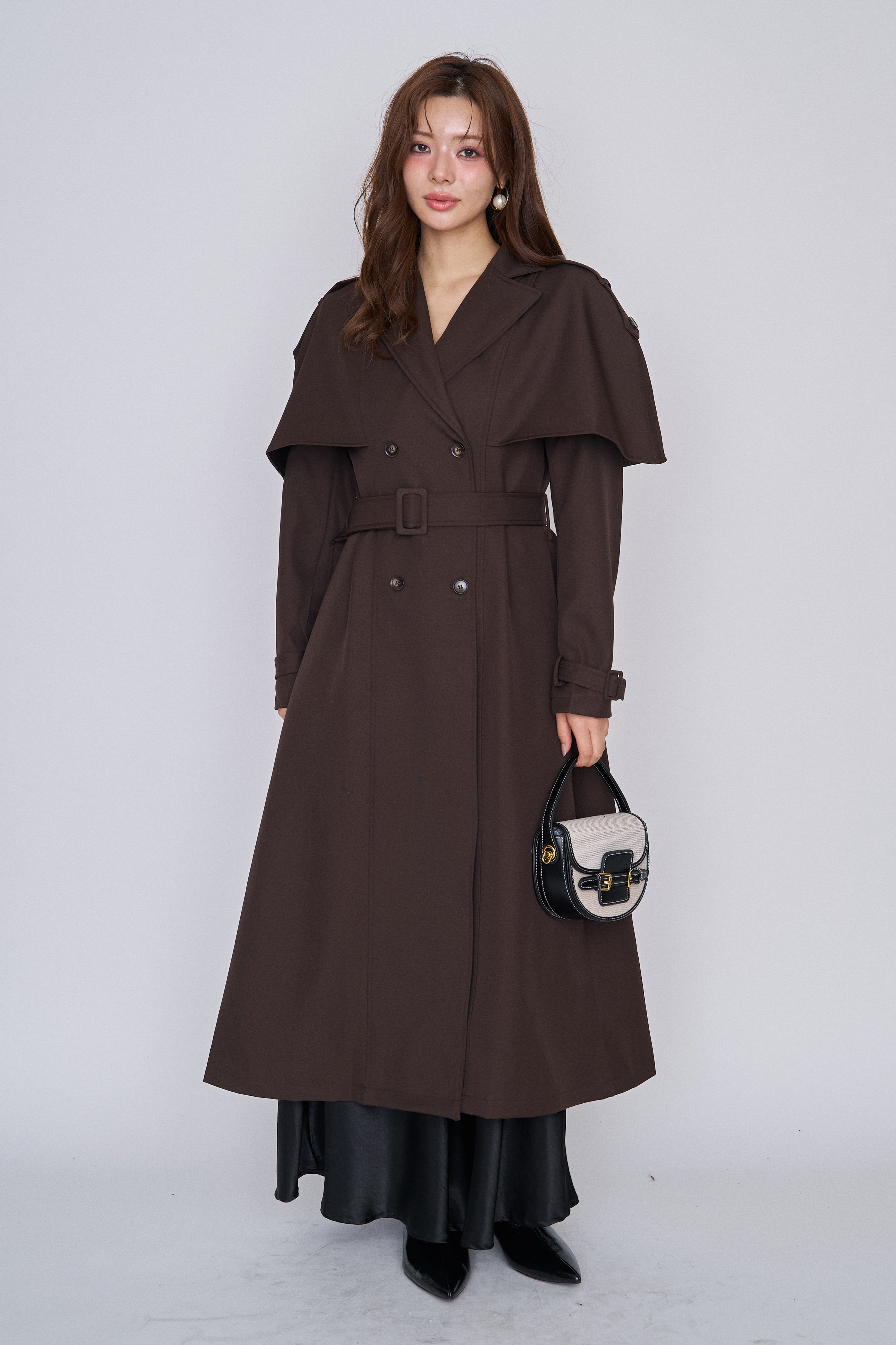 Frene フリルティアードボンディングクロップドコート　卒業式　卒園式 Coat – Frene