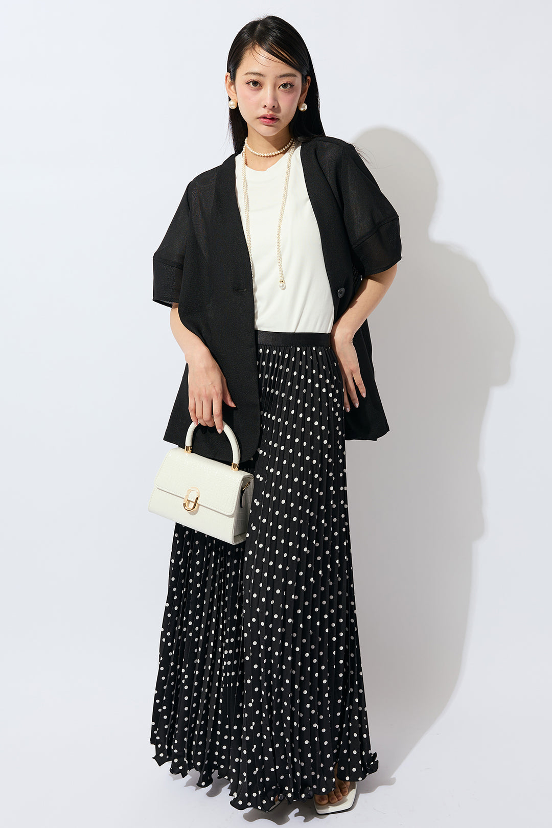 [予約]メッシュパフスリーブシアージャケット