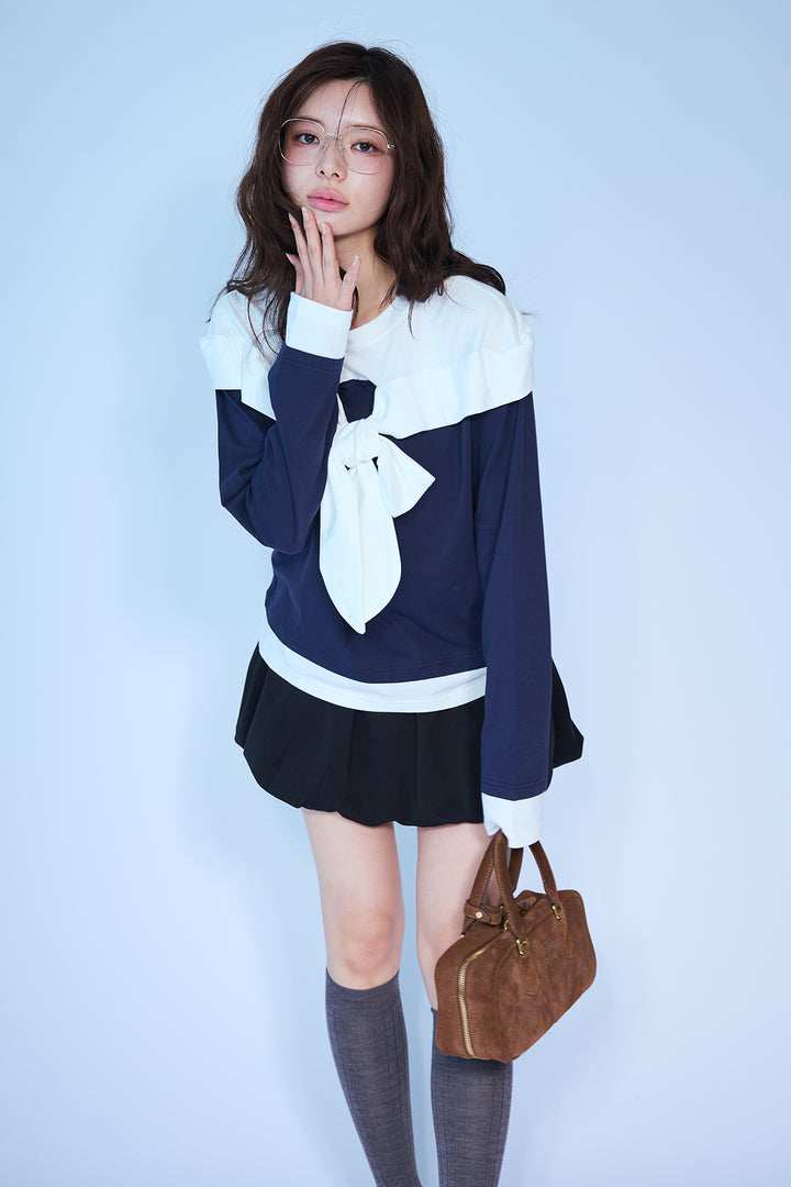 [予約]スウェットバルーンスカート