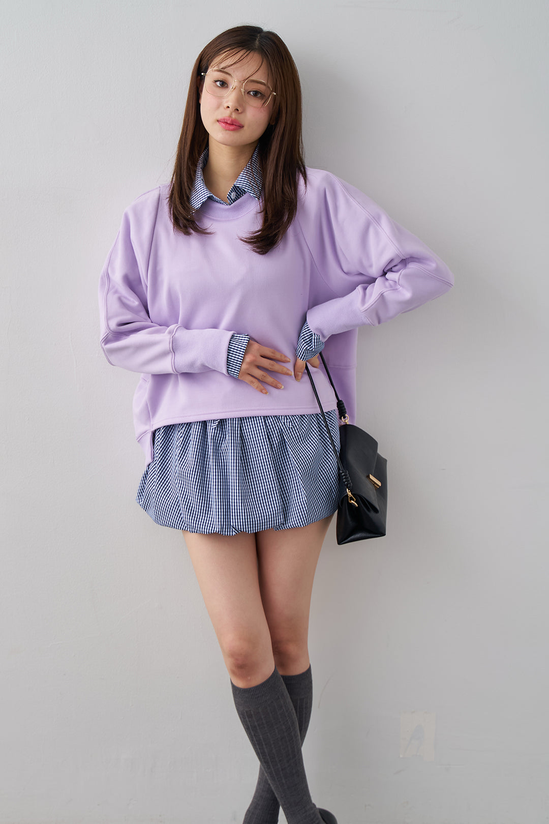 [予約]コクーンシルエットライトスウェットPO