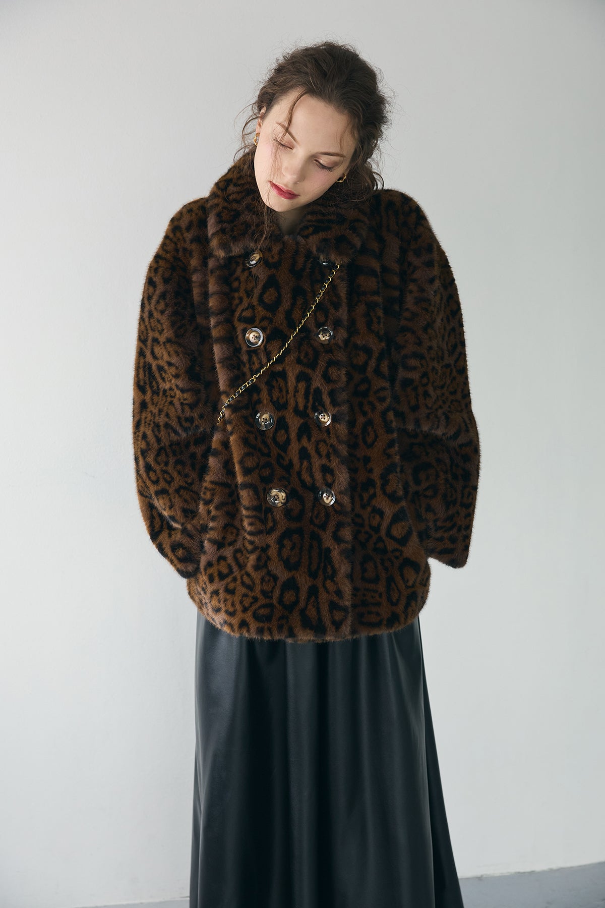 リボンジャガードジャケット　ブラック　Frene Jacket – Frene