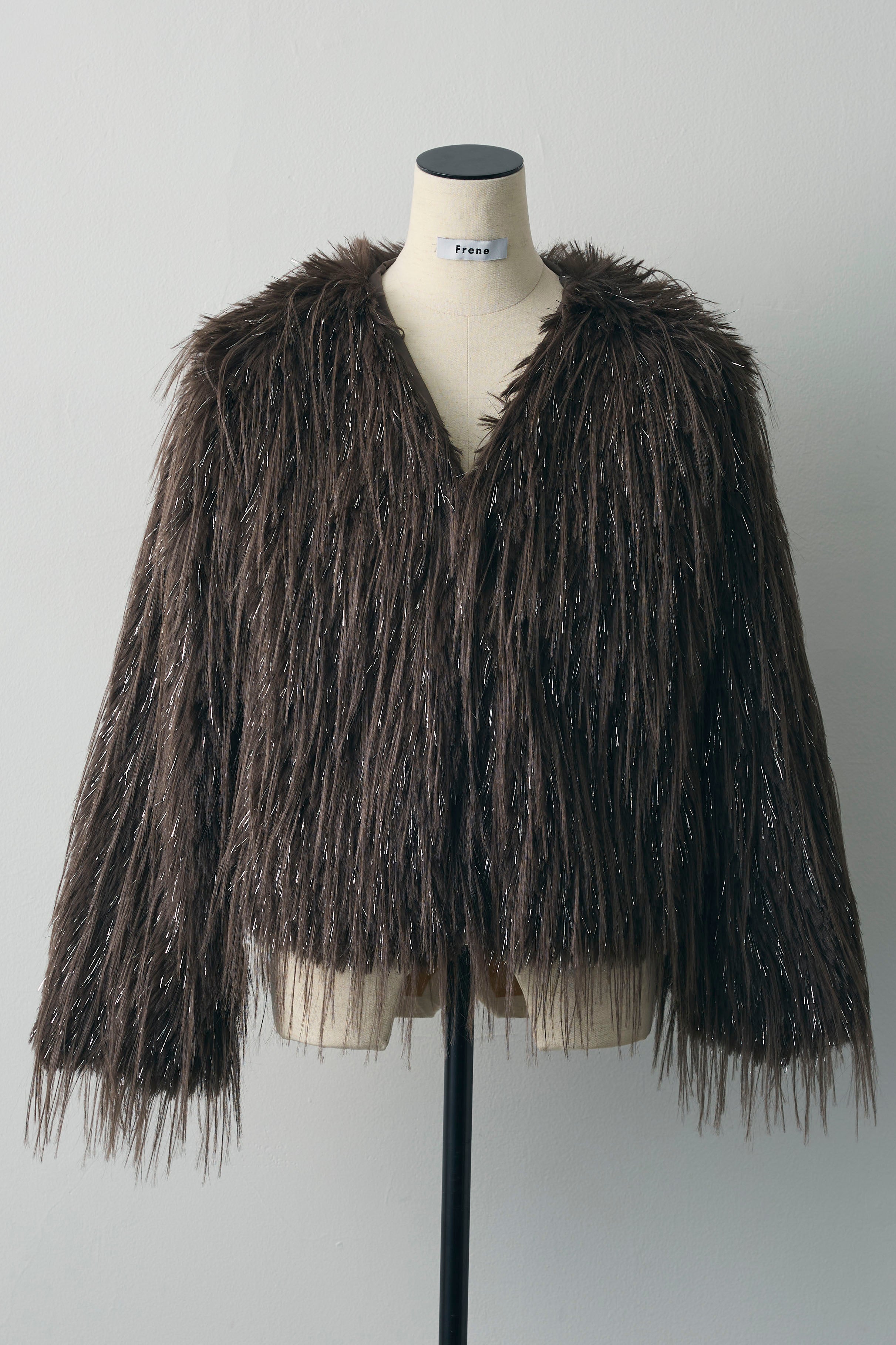 ROTINY 6号 ロングファーコート ブラウン 楽天市場】コート ROTINY(ロティニー)の通販