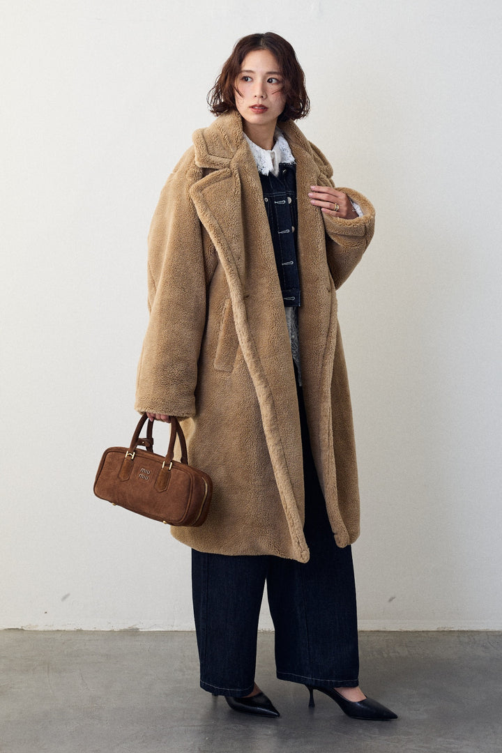 [予約]テディボアロングコート