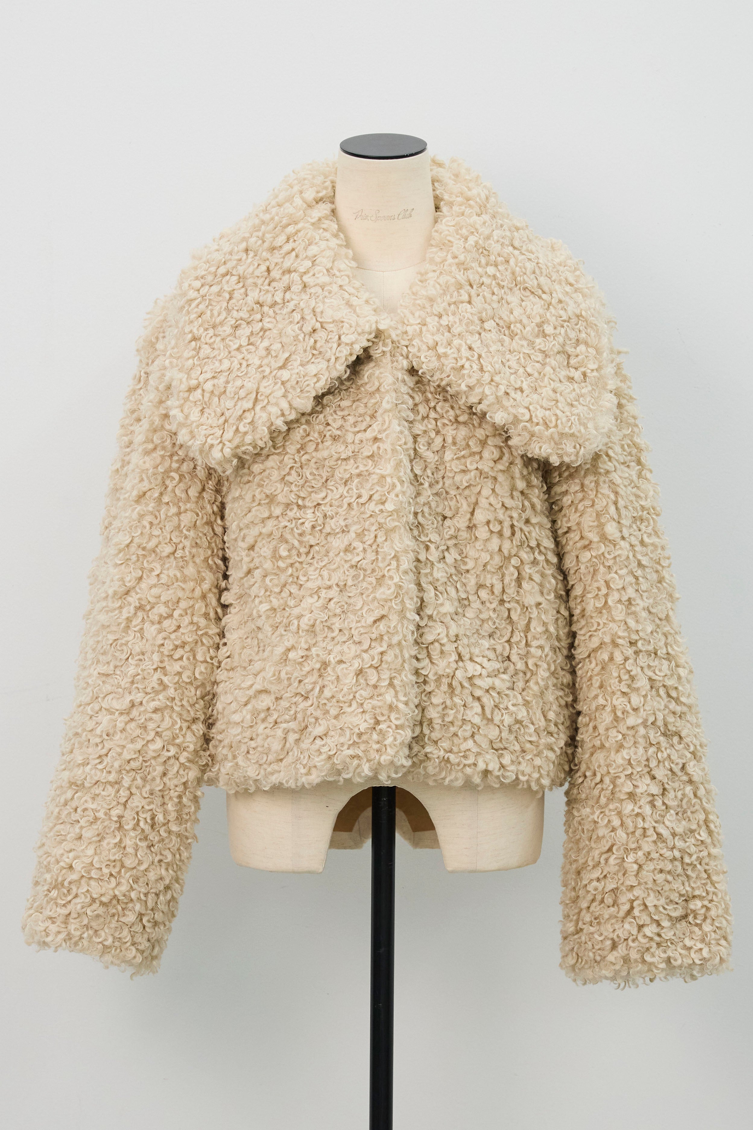 予約]BIGカラープードルショートコート – Frene