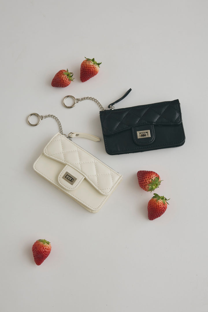 [予約]キルティングミニウォレットチャーム