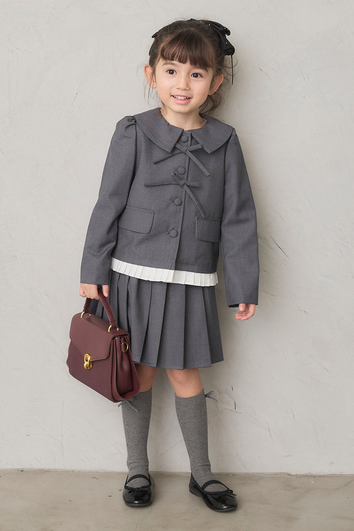 [予約]クラシカルプリーツジャケットセットアップ