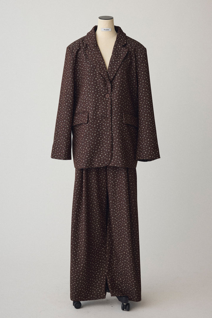 [予約]ヴィンテージフラワー柄セットアップ