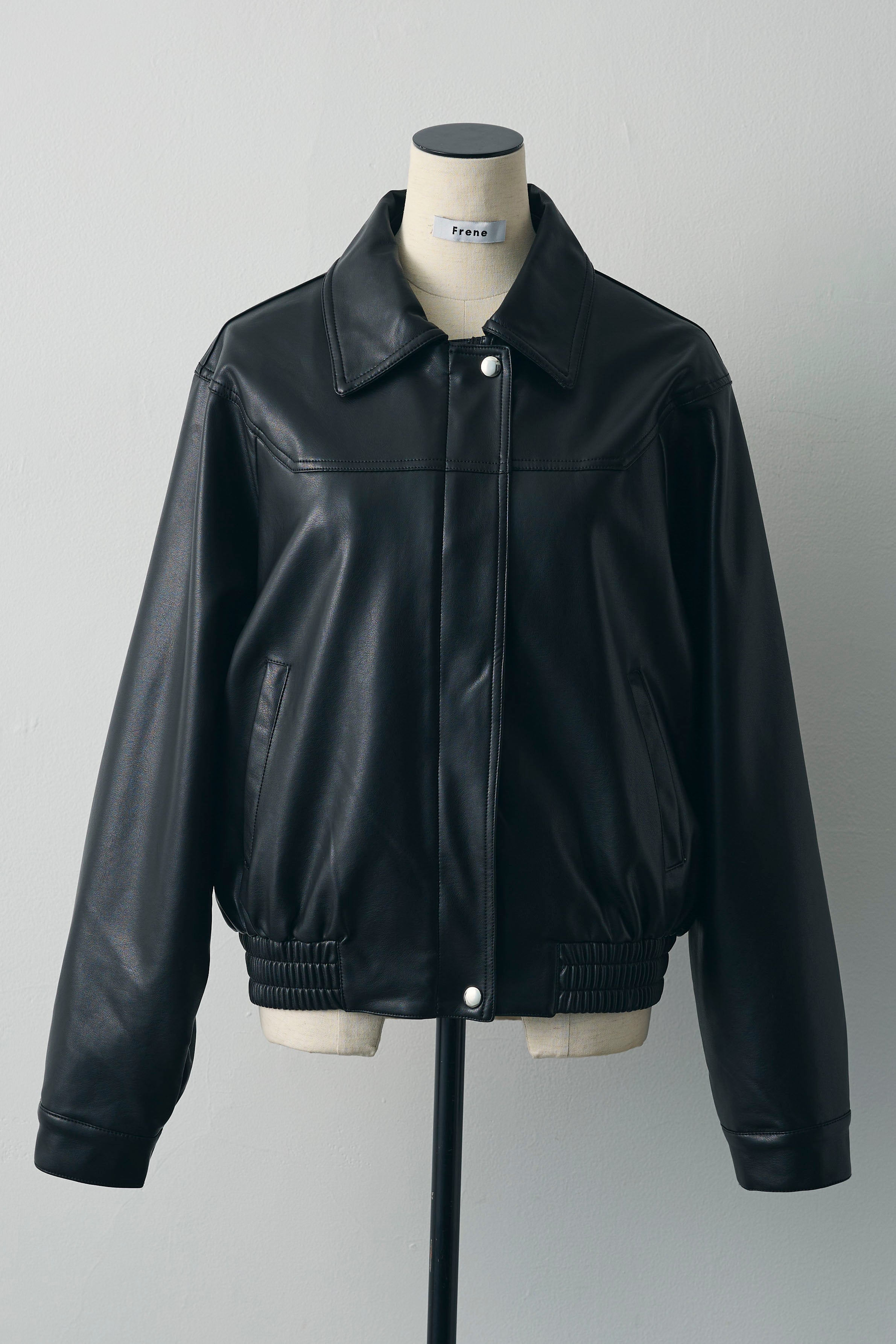 m*e様 ★未使用★frene購入 ダンボールニットファージャケット黒 m*e様 ☆未使用☆frene購入 ダンボールニットファージャケット黒