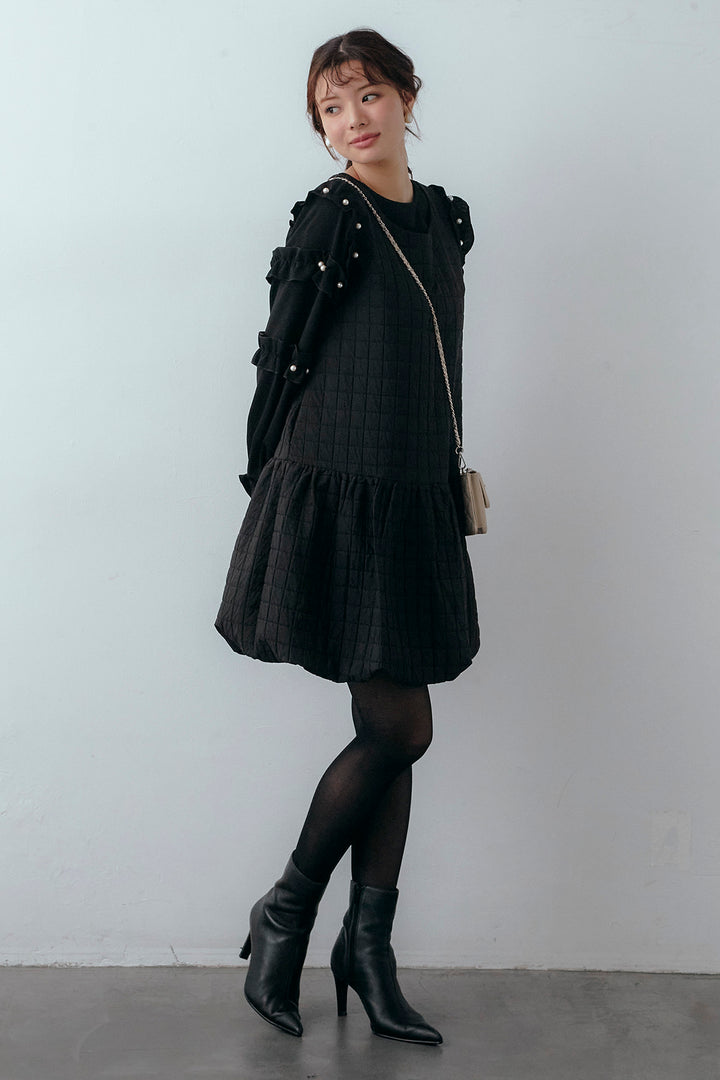 [予約]フリルパールコンシャスブラウス