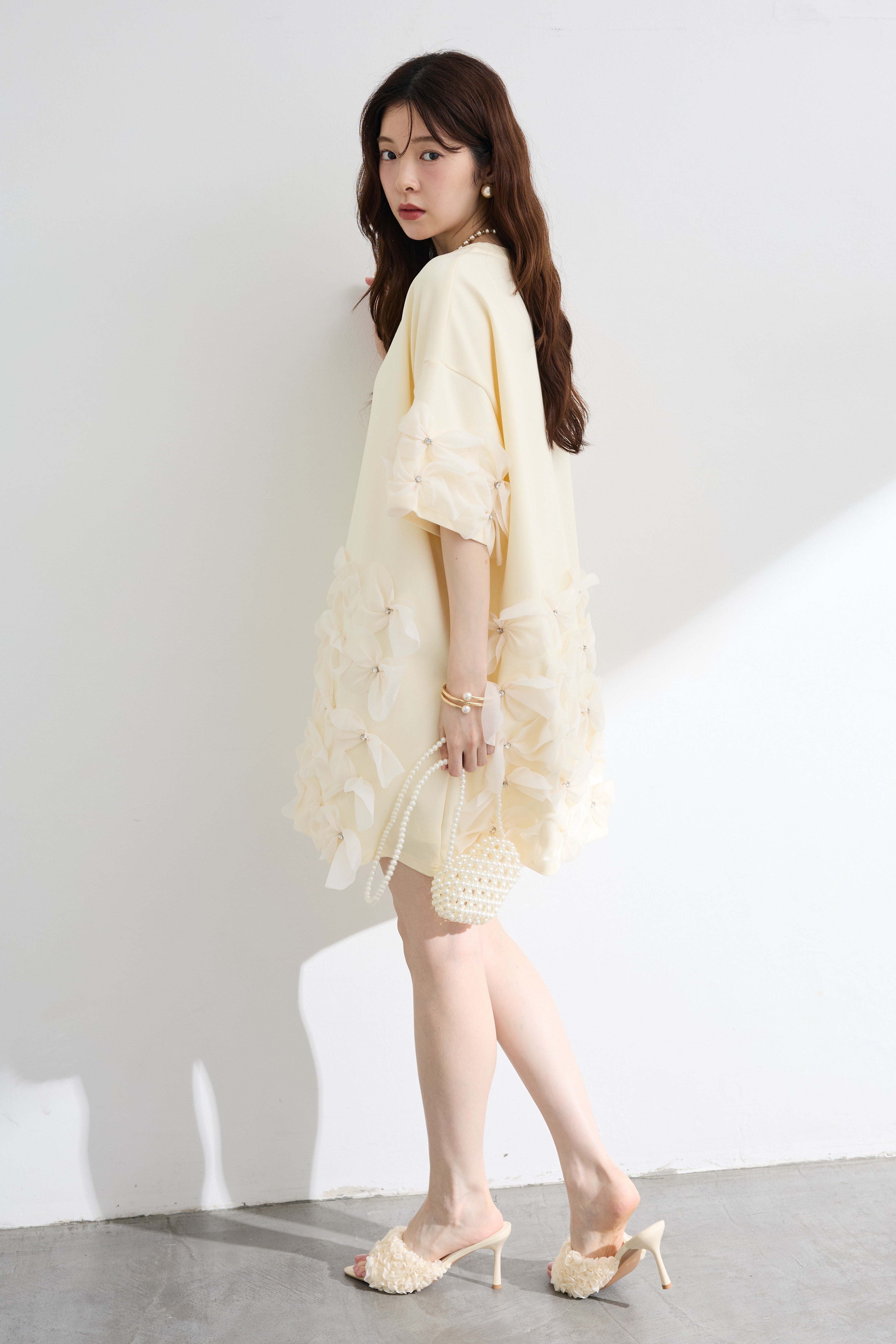 美品★Freneベージュロングドレス★フリーサイズ FRENE（フラーネ）Official Online Store – Frene