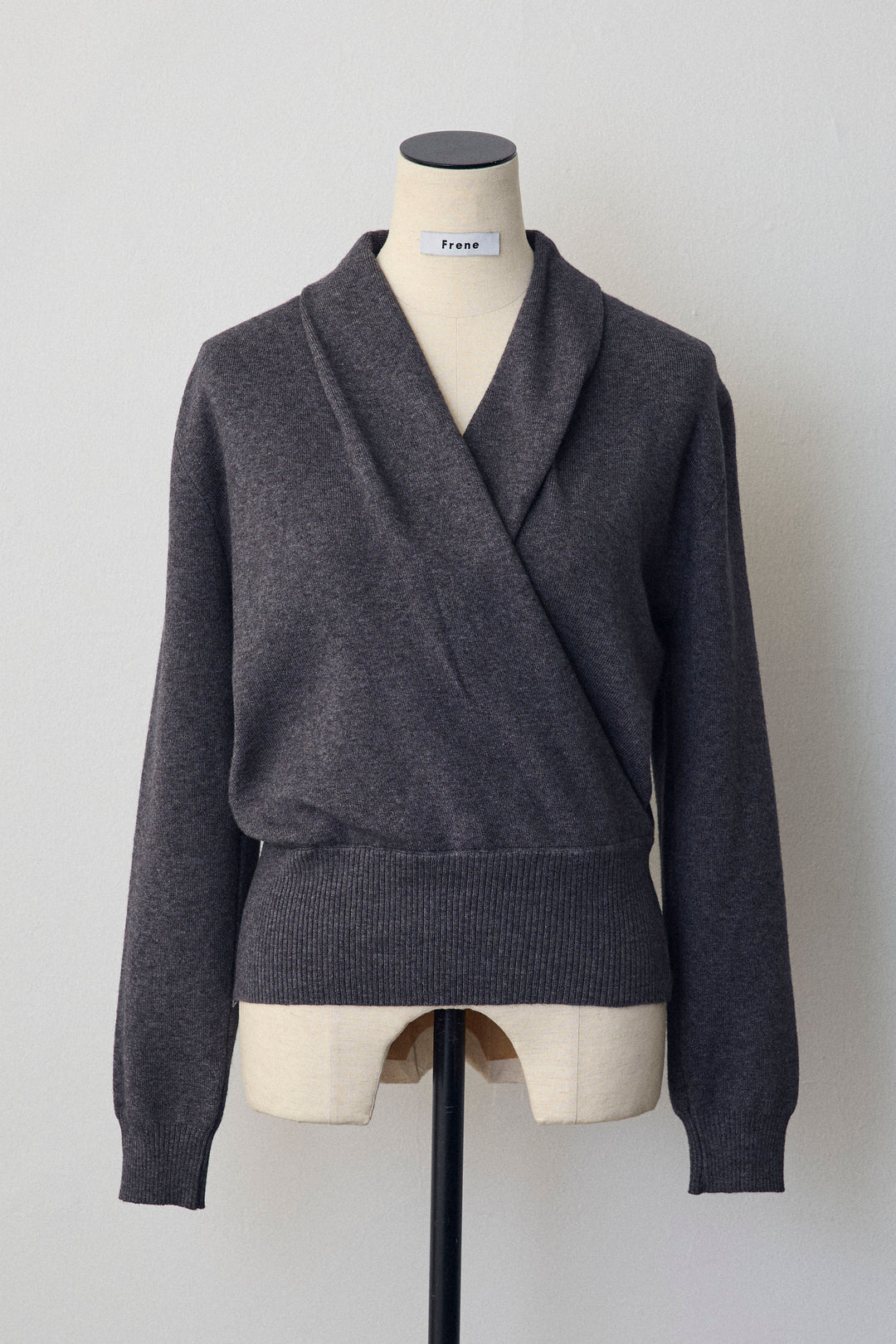 [予約]カシュクールデザインニット