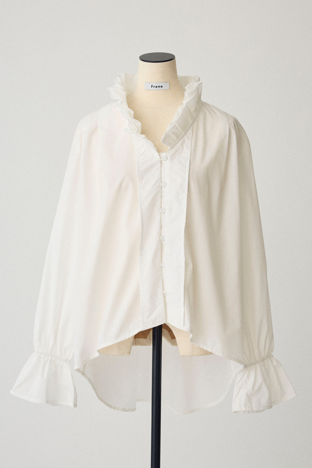 [予約]ダブルプリーツカラーブラウス