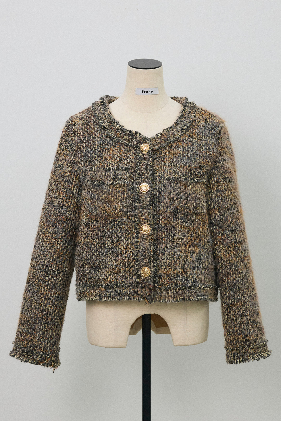 [予約]カラーミックスツイードジャケット