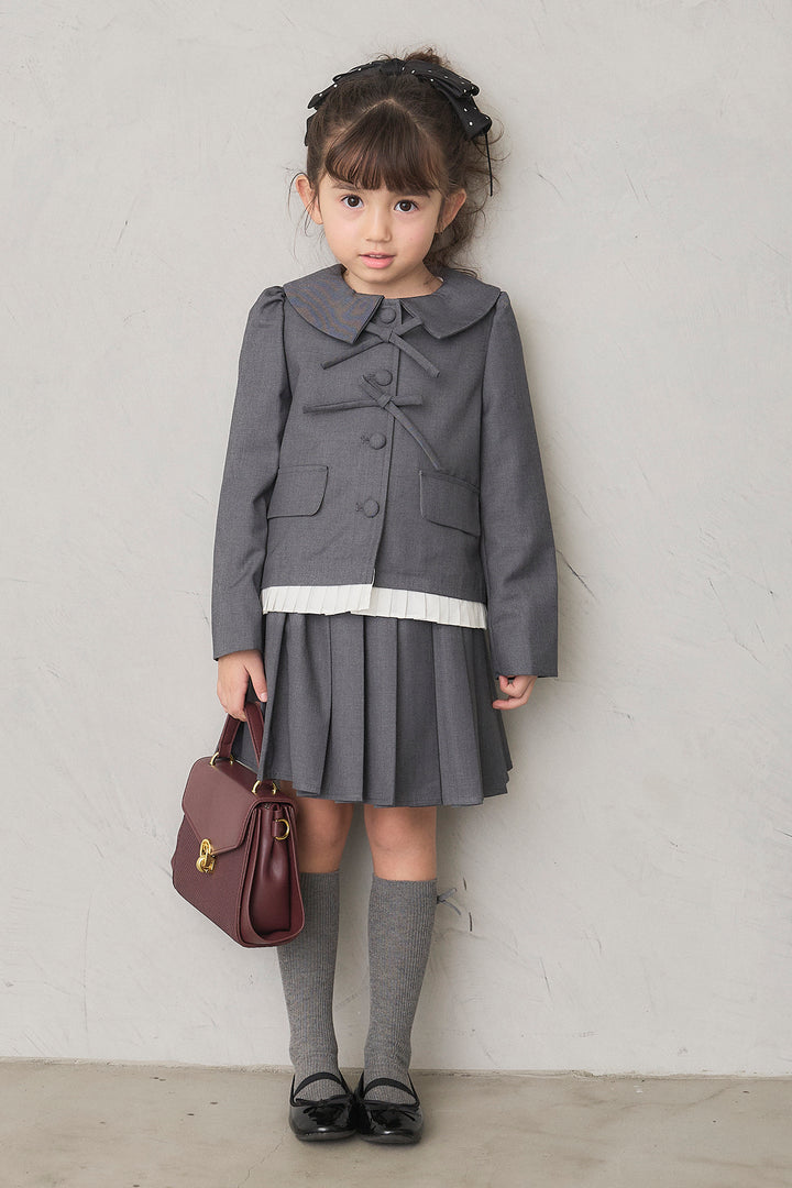 [予約]クラシカルプリーツジャケットセットアップ