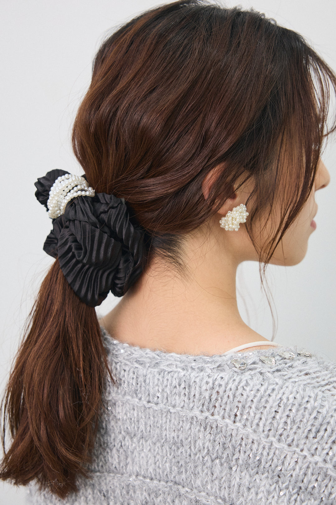 [予約]パールプリーツシュシュ