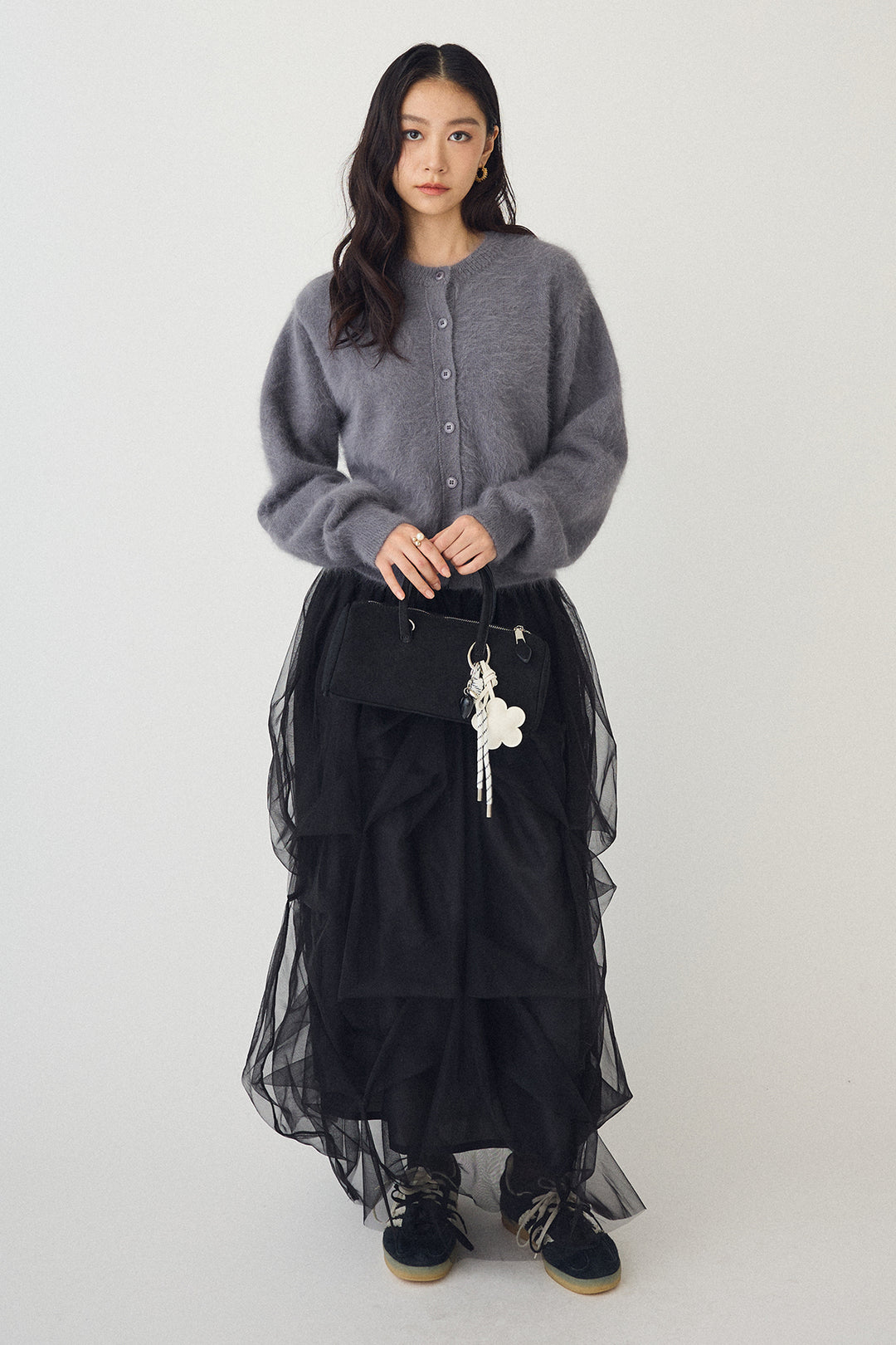 [予約]ウールソフトカーディガン