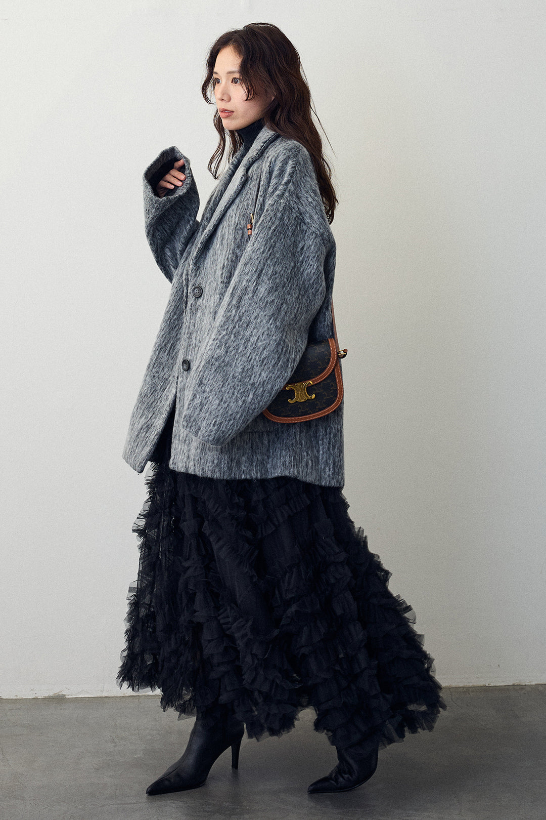 [予約/SET]スフレアシメチュールスカート+スフレアシメチュールスカート(2set)