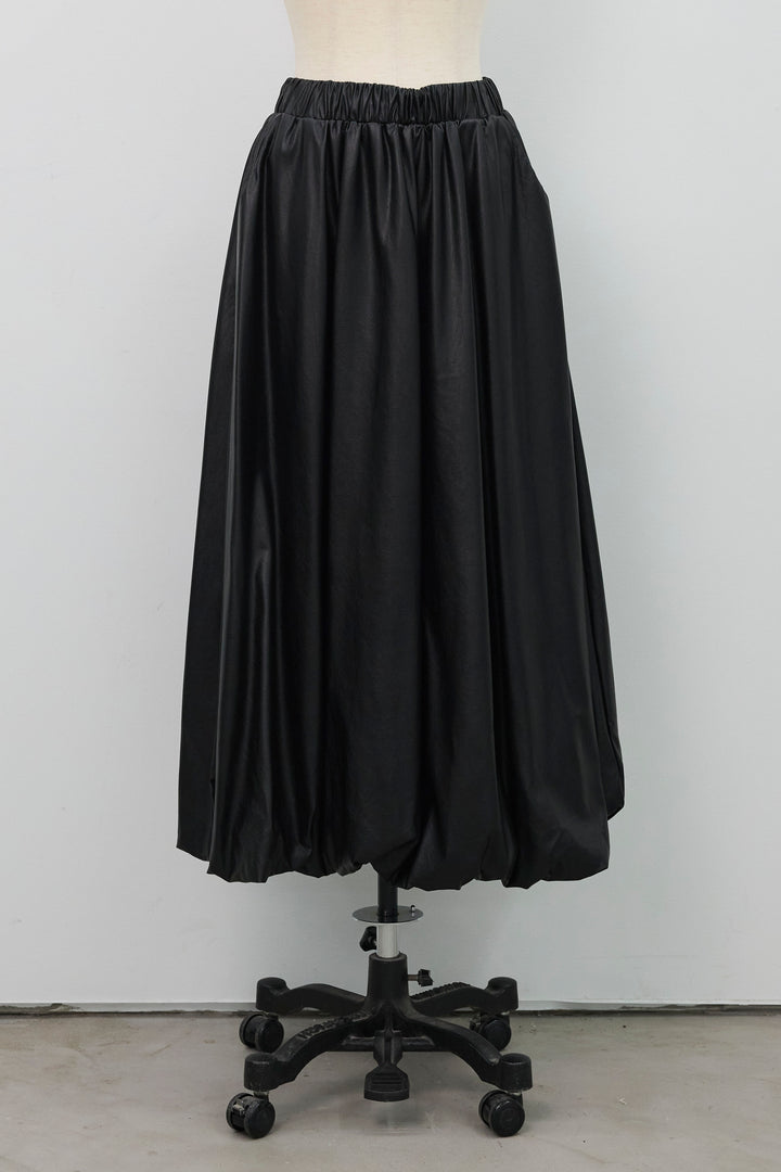 [予約]レザーライクバルーンスカート