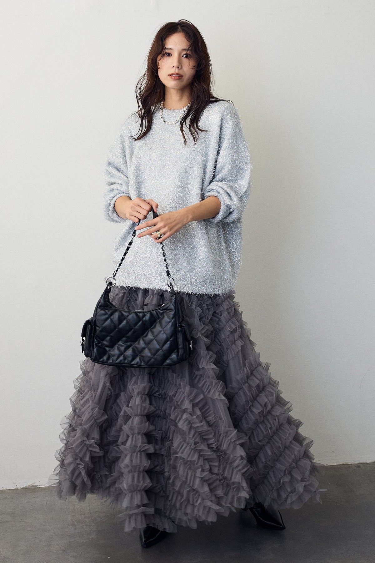 上品さと華やぎを纏う“大人チュール”セレクション – Frene