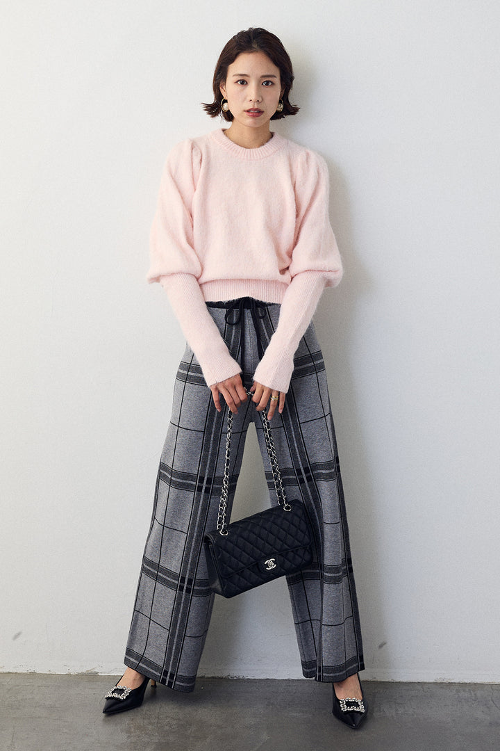 [予約]モヘアパフスリーブプルオーバー