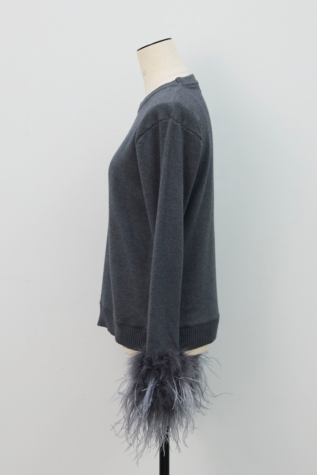 [予約]ロングファースリーブニット