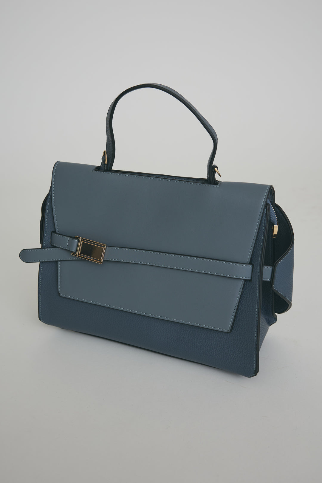[予約]パイピングカラーデザインベルトワンハンドルBAG