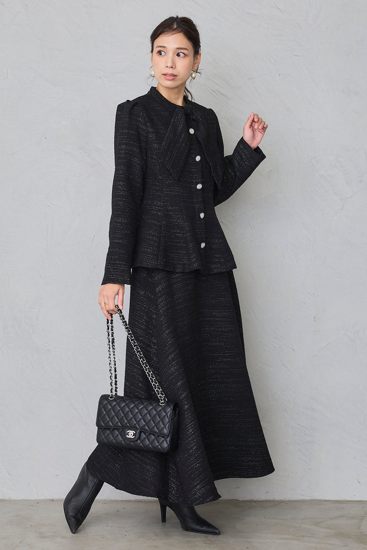 [予約]プリンセスラインツイードジャケットセットアップ