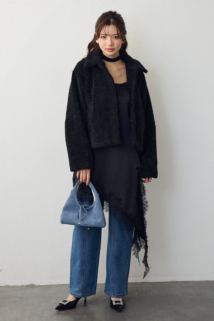 [予約]ウエストアシメデニムパンツ