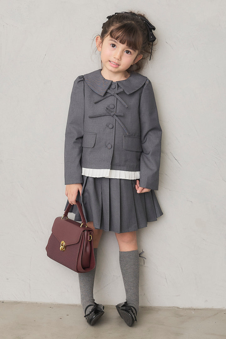 [予約]クラシカルプリーツジャケットセットアップ