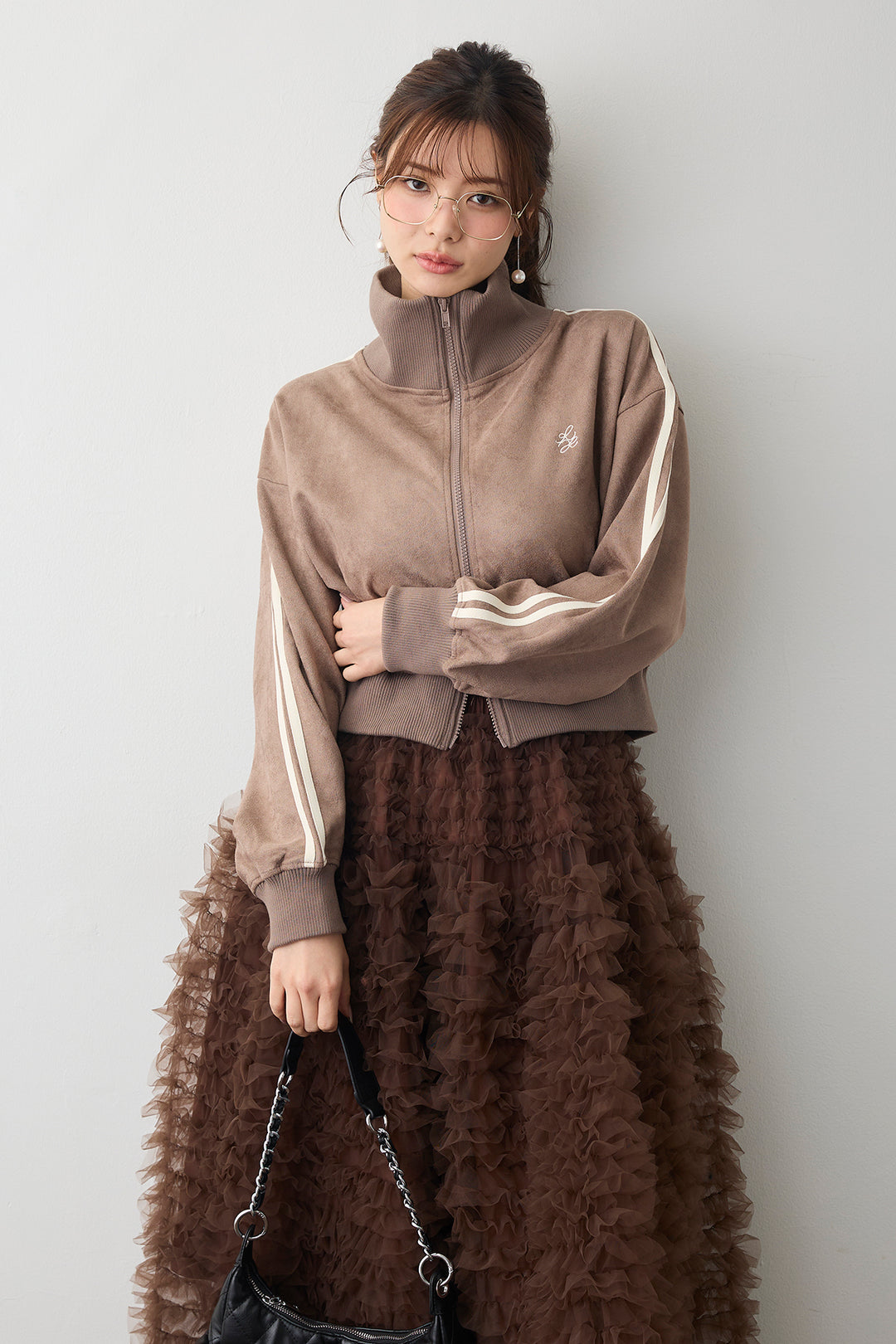 [予約]スエードポンチトラックジャケット