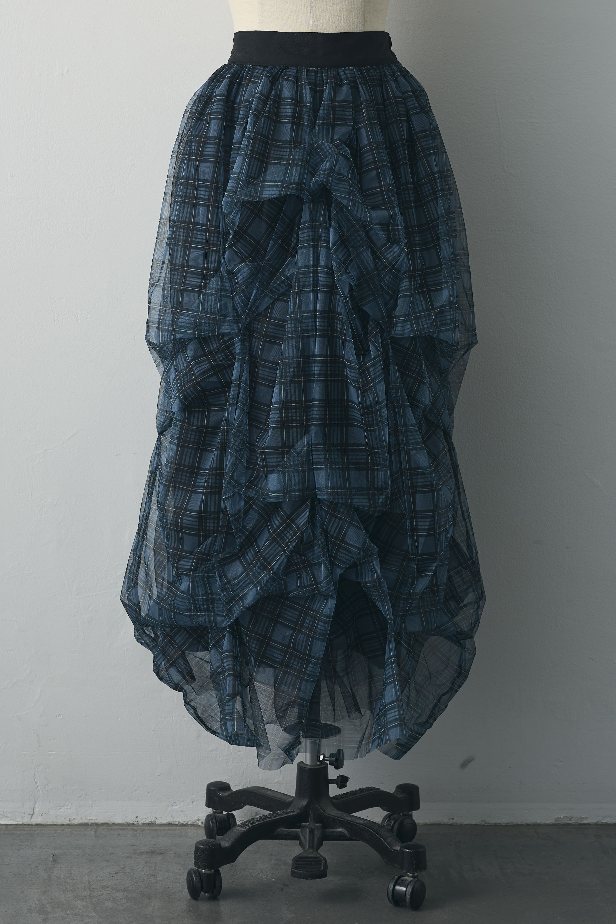 予約]マルチパターンタックチュールスカート – Frene