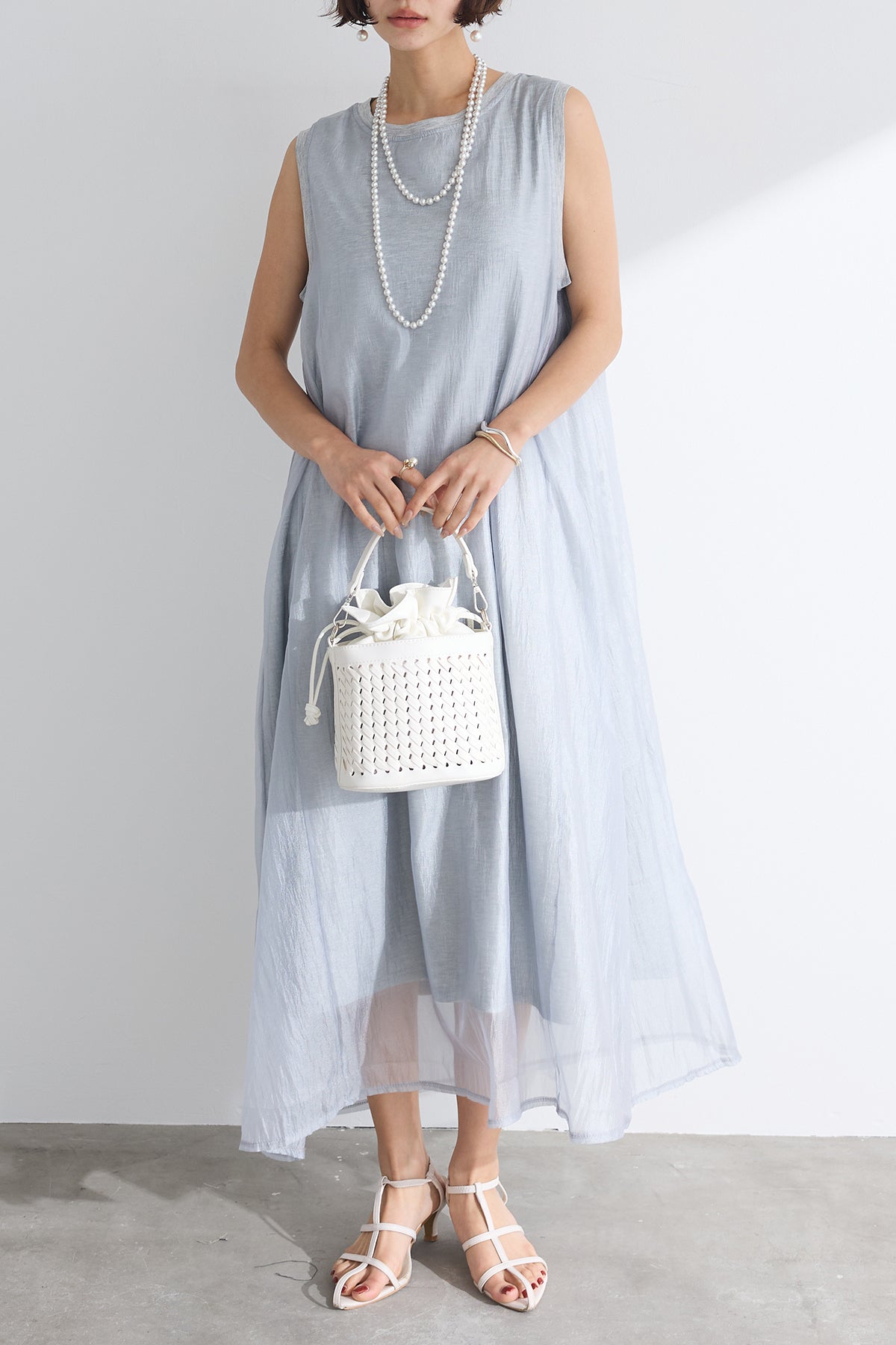 【DUNST】★シアーレイヤードドレス☆レイヤードに最適☆軽や ドレス レイヤード華やぎレースドレス : ZOZOTOWN Yahoo!店