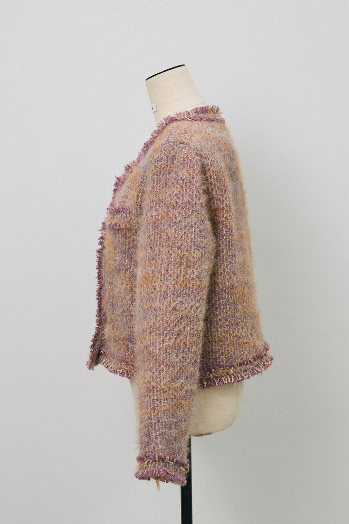 [予約]カラーミックスツイードジャケット