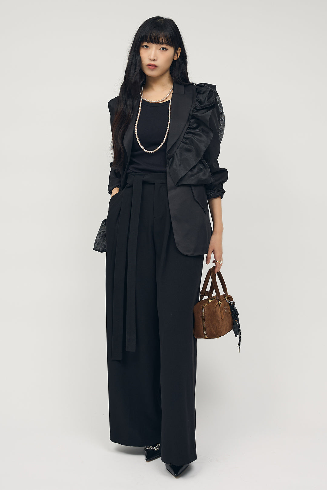 [予約]アシメフリルマニッシュジャケット