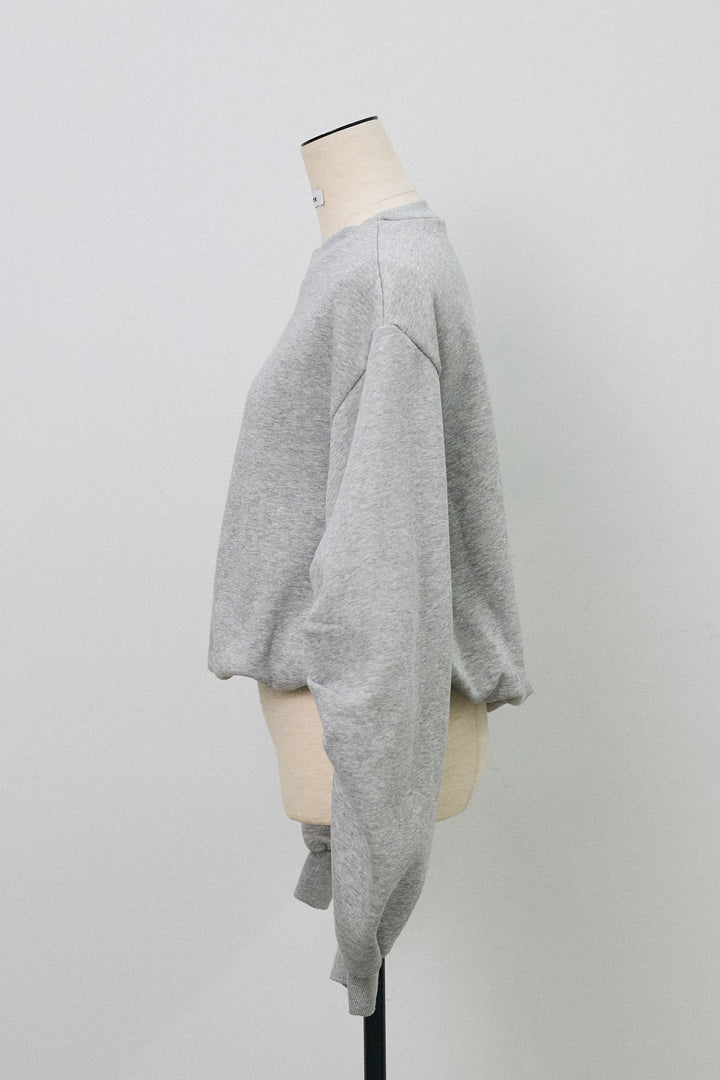 [予約]裏起毛バルーンスリーブプルオーバー