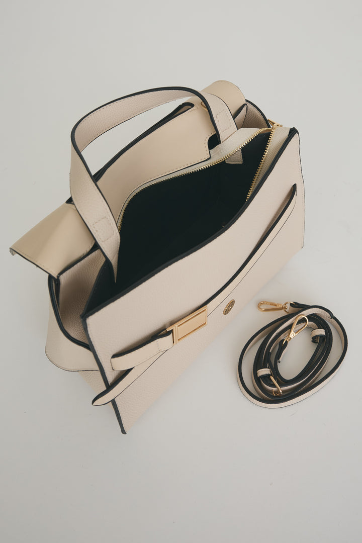 [予約]パイピングカラーデザインベルトワンハンドルBAG