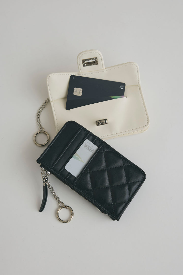 [予約]キルティングミニウォレットチャーム