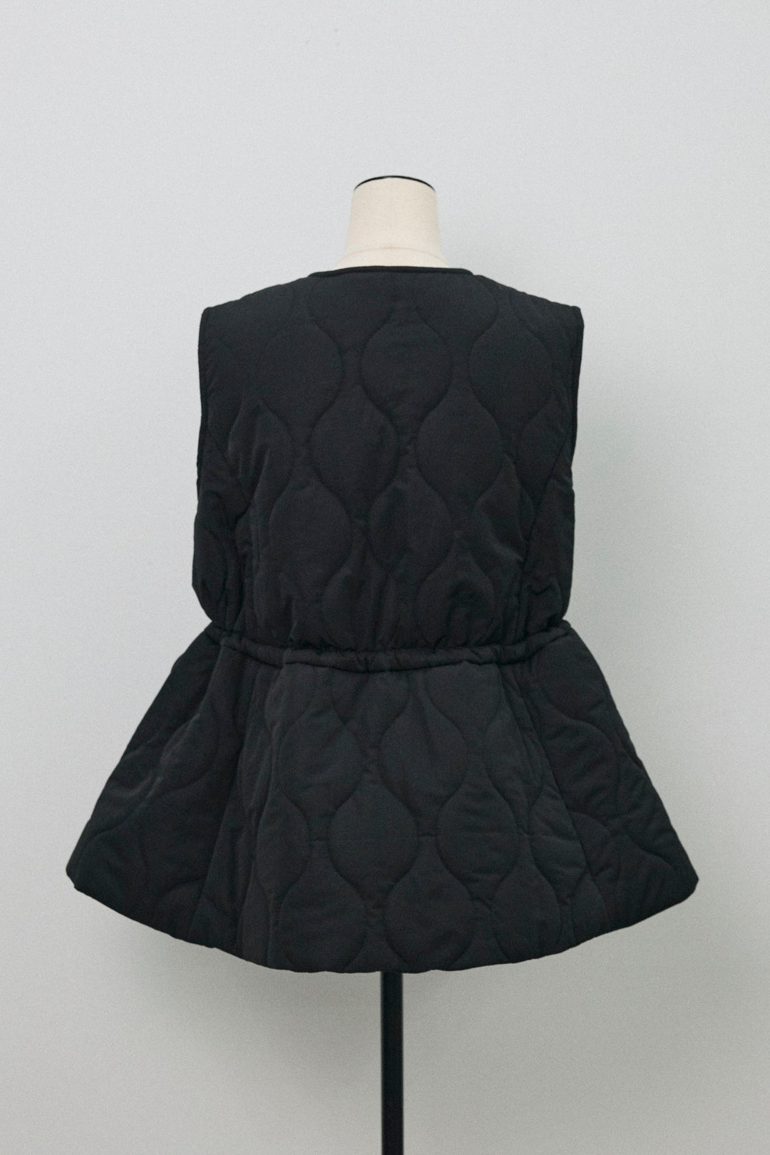 [予約]キルティングフレアシルエットベスト