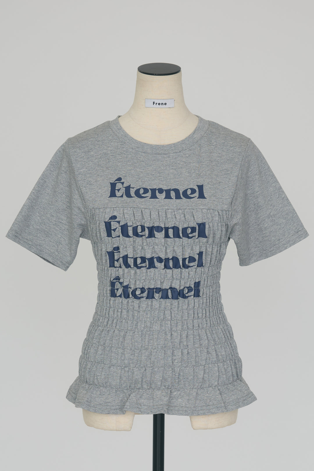 [予約]シャーリングロゴコンパクトTシャツ