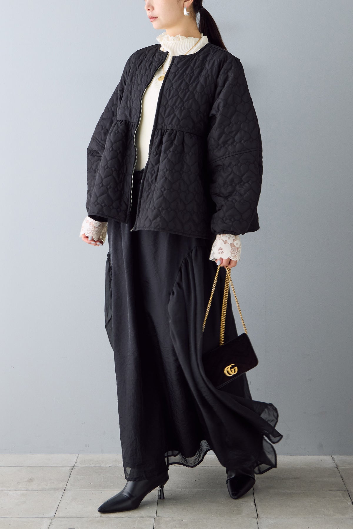 Birthdaybash 3wayキルティングジャケットMサイズ バースデーバッシュ