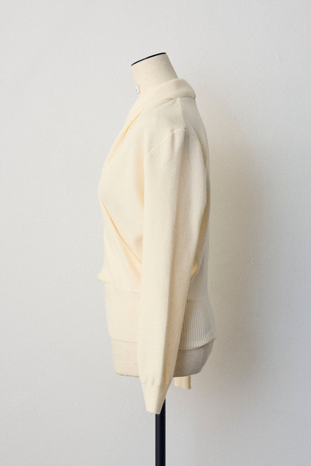 [予約]カシュクールデザインニット