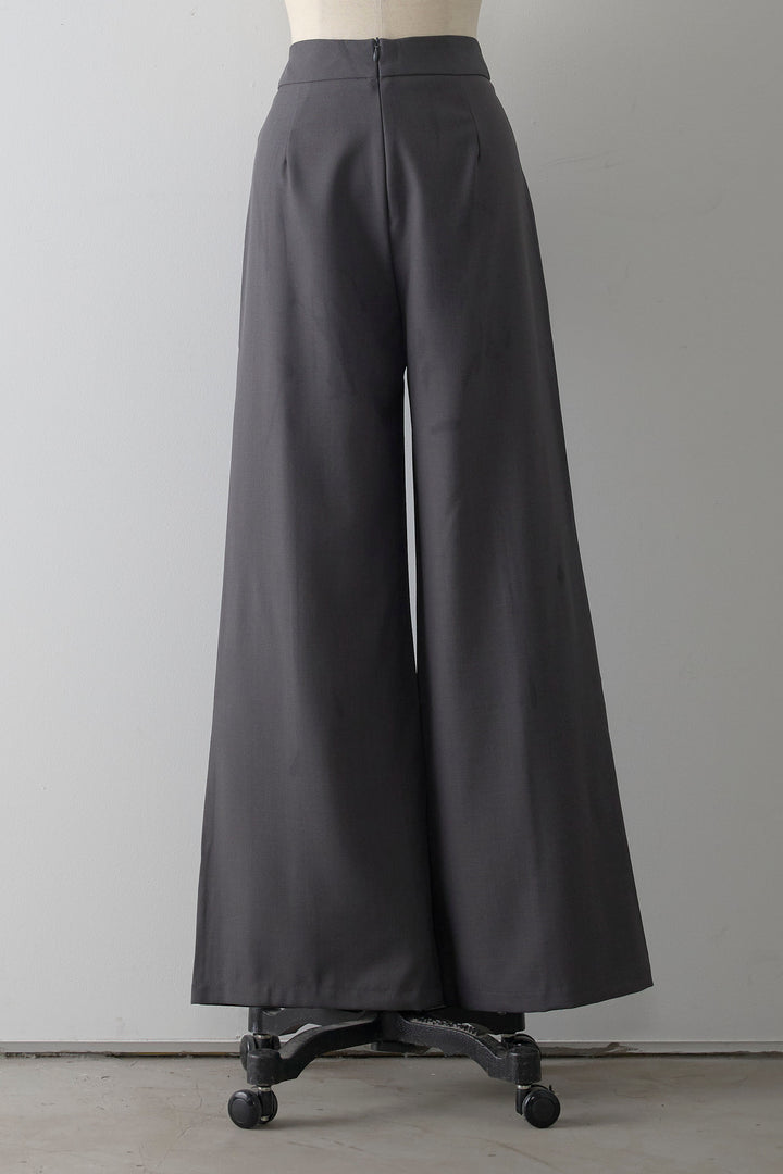 [予約]バックリボンストレートパンツ