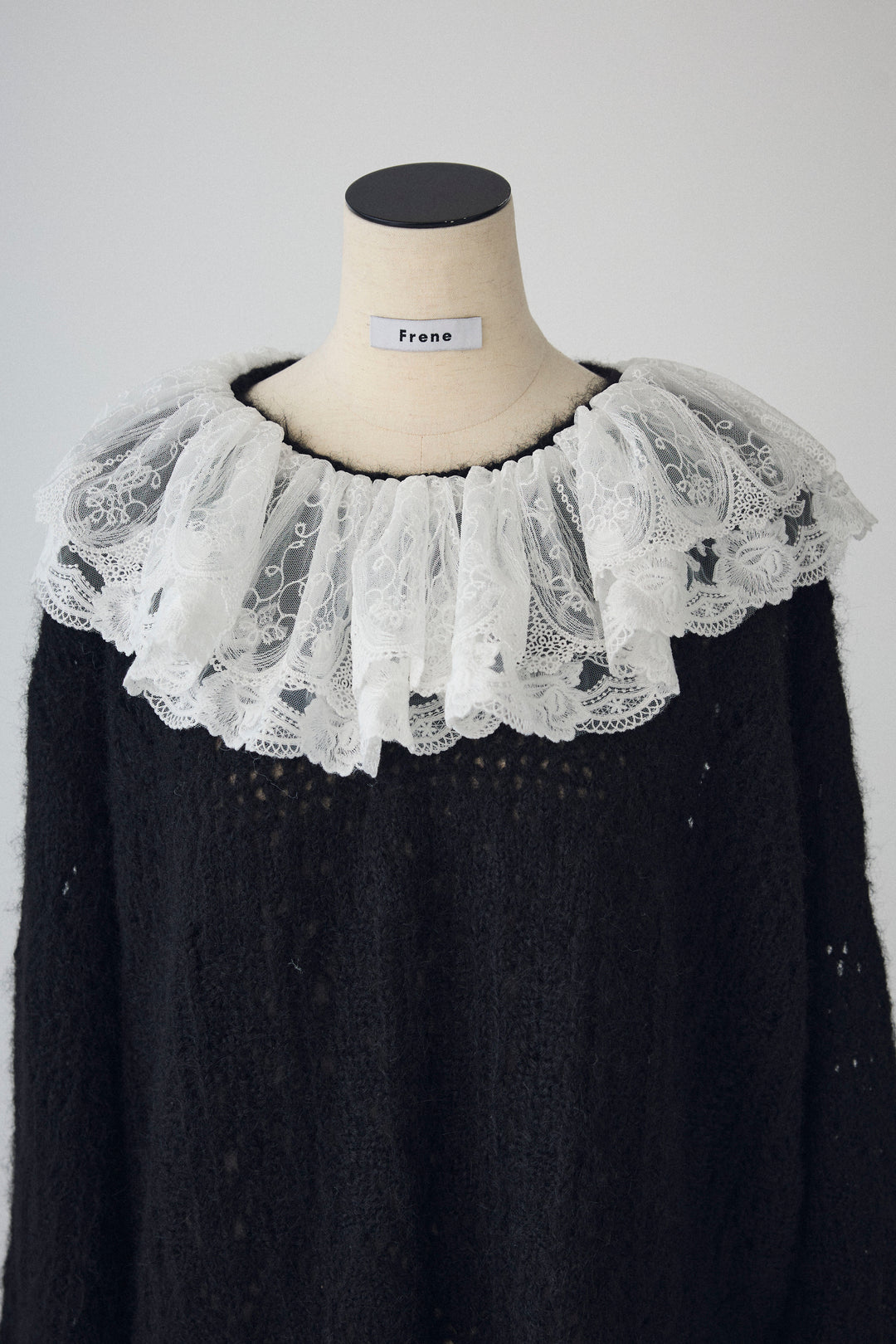 [予約]ダブルレースカラードッキングニット