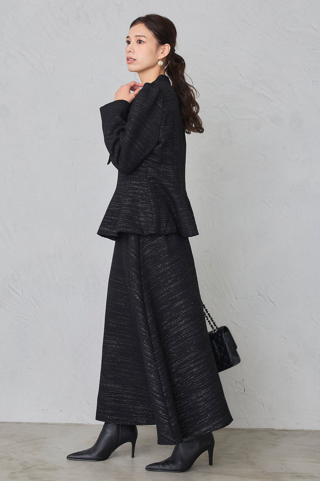 [予約]プリンセスラインツイードジャケットセットアップ