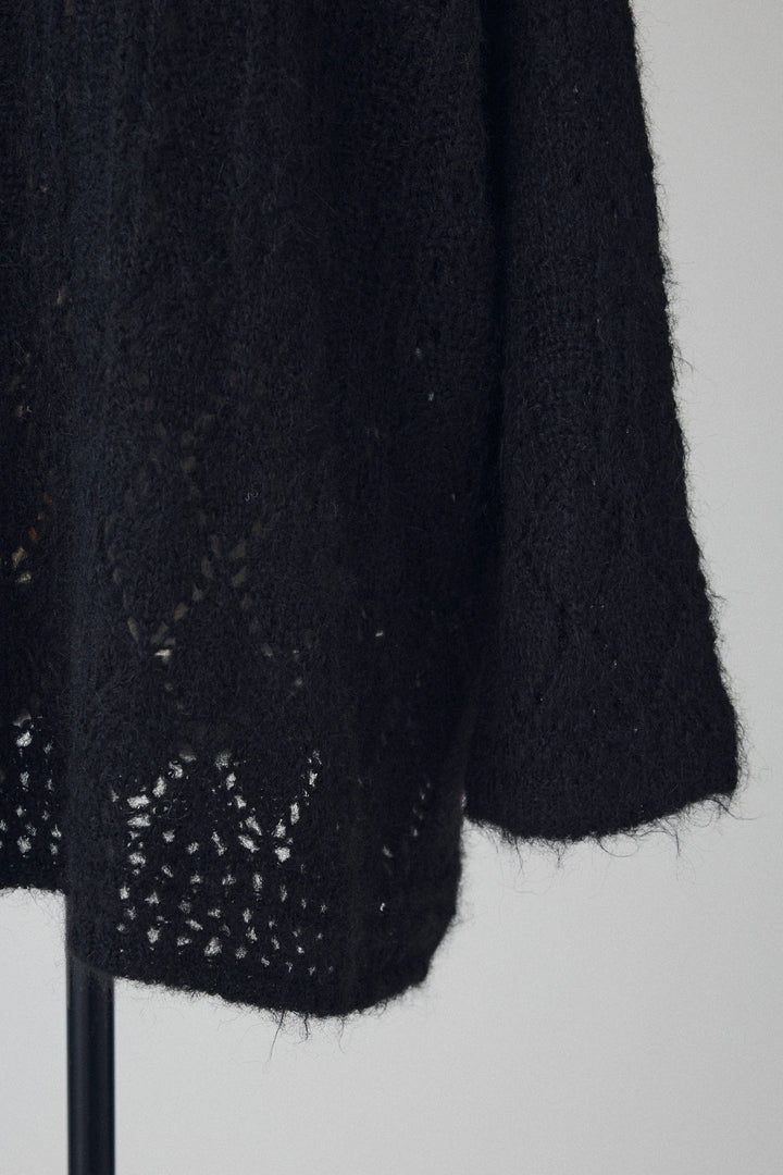 [予約]ダブルレースカラードッキングニット