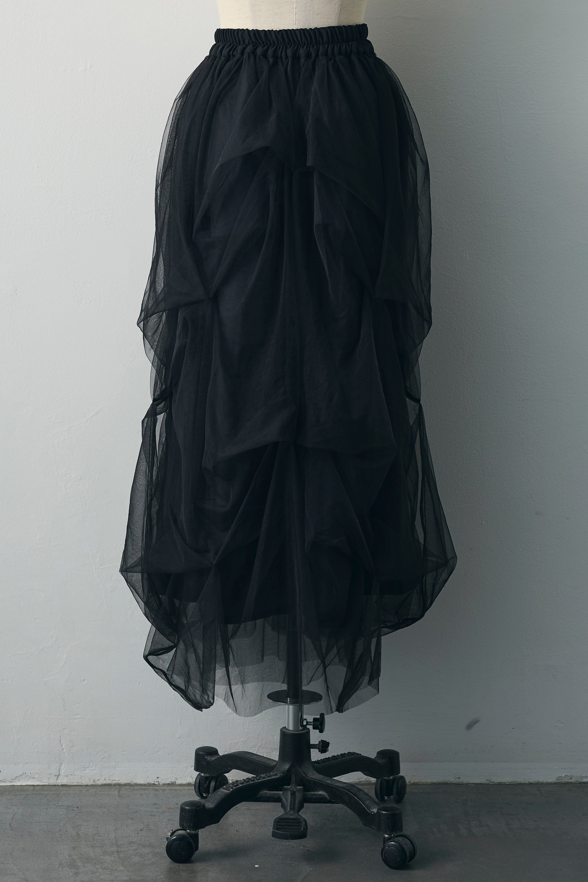 予約]マルチパターンタックチュールスカート – Frene