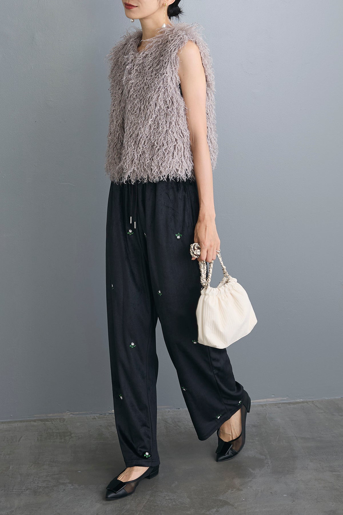 Dartin Bonapatto ファー ベスト 48 Dartin Bonapatto ファー ベスト 48