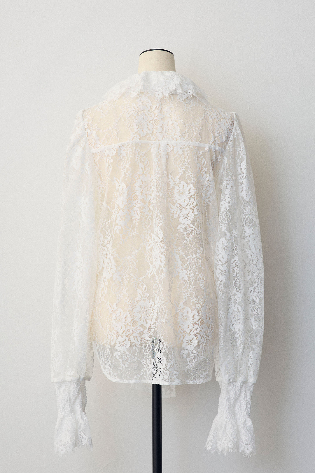 [予約]クラシカルレースボウタイブラウス